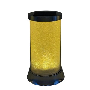 Tuba Solarna Wkład Znicz Led Srebrny Ciepły